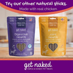 Get Naked premium imported dental sticks for small breeds texture close up