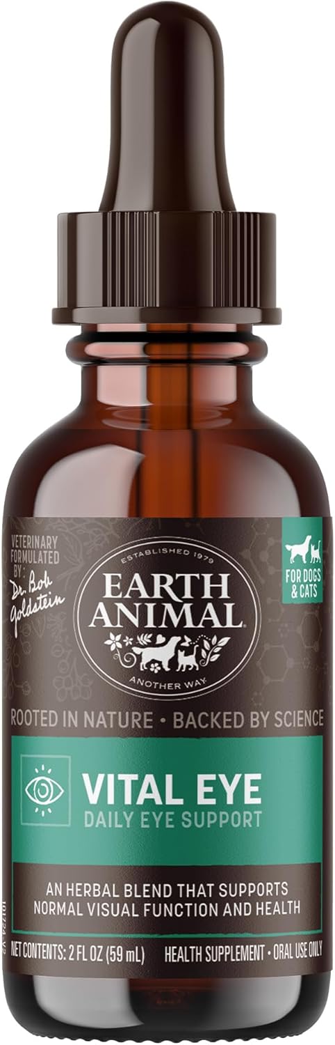 Earth Animal Apothecary Liquid Supplement - Allergy & Skin Herbal Remedies for Dogs & Cats - 2 fl oz - Image 15