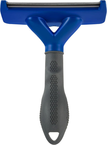 Stainless steel edge of premium dog brush for long hair