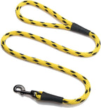 Mendota Pet Snap Leash - British-Style Braided Dog Lead, Made in The USA - Black, 1/2 in x 6 ft - for Large Breeds - Image 13
