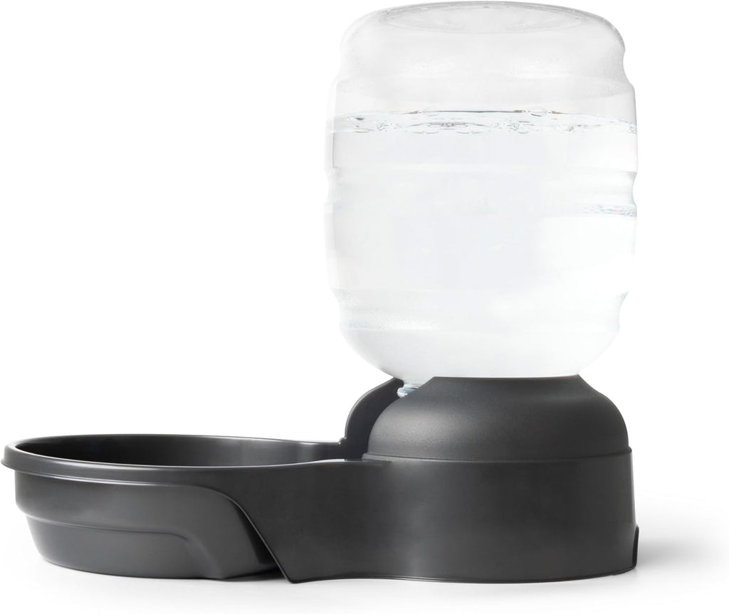 Petmate automatic gravity pet waterer showing Microban protection base