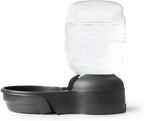 Petmate automatic gravity pet waterer showing Microban protection base