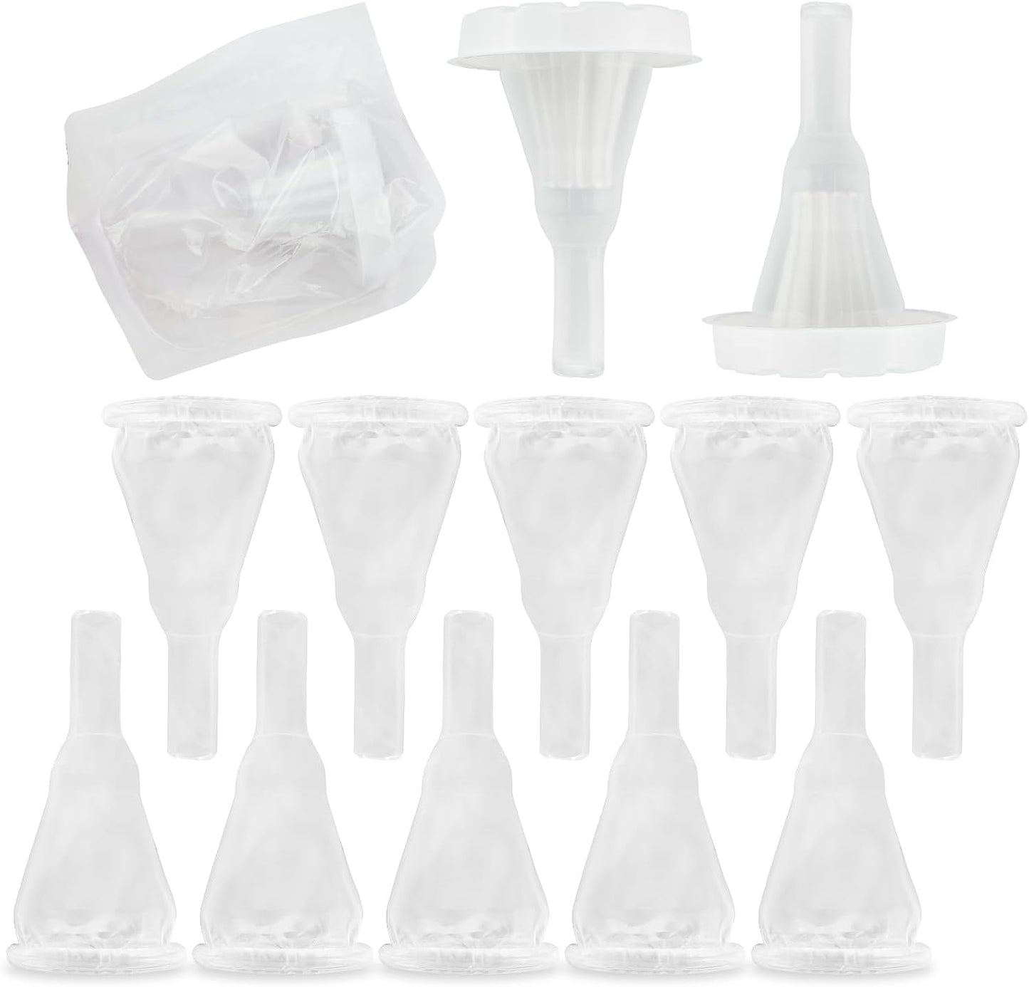 Rloval male condom external urinary catheters 32mm front view pack of ten