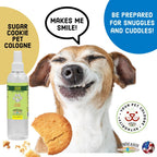 Showseason long lasting sugar cookie scent dog spray
