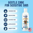 Scrubby Tails dog shampoo organic ingredients label