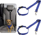 2 Pack Dog Cat Safety Seat Belt Vehicle Seatbelts Adjustable Black - Image 9
