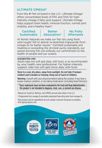 Nordic Naturals Ultimate Omega, Lemon Flavor - 60 Soft Gels - 1280 mg Omega-3 - High-Potency Fish Oil Supplement with EPA & DHA - Promotes Brain & Heart Health - Non-GMO - 30 Servings - Image 7