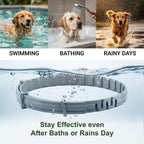 Included metal flea comb for dog grooming