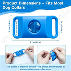 Trihood dog tag for flea and tick prevention with refills