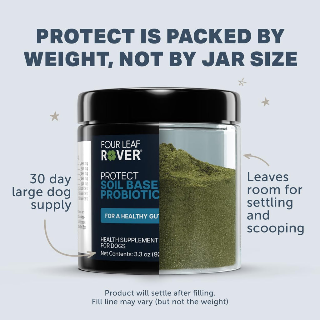 Hypoallergenic dairy free dog probiotic for sensitive stomachs