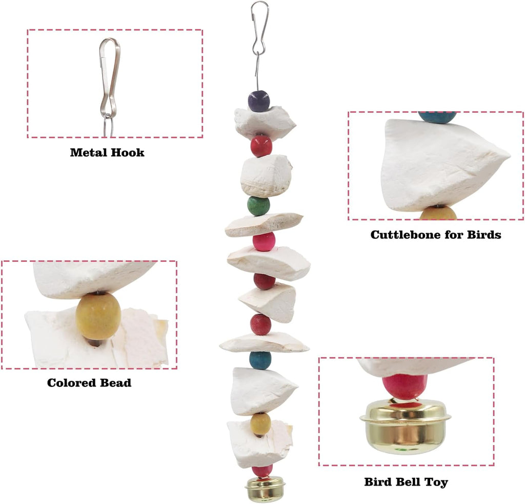 Beak grinding stone accessory for small to medium parrots