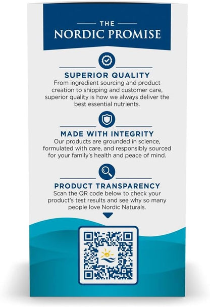 Nordic Naturals Ultimate Omega + CoQ10, Lemon - 60 Soft Gels - 1280 mg Omega-3 + 100 mg CoQ10 - Heart Health, Cellular Energy, Antioxidant Support - Non-GMO - 30 Servings - Image 7