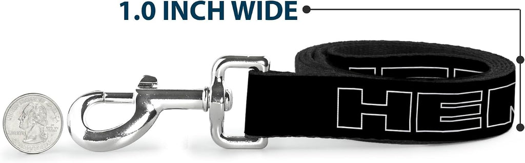 Official licensing brand tag on heavy duty pet accessory
