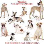 StripHair gentle groomer for dogs and cats close up