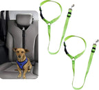2 Pack Dog Cat Safety Seat Belt Vehicle Seatbelts Adjustable Black - Image 11
