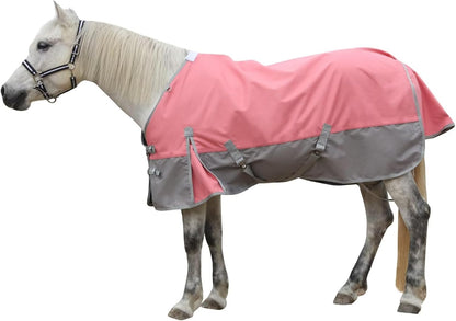 LEAFOREST 1200D Turnout Horse Winter Blanket Waterproof Breathable Snow Proof Heavy Blankets 200g Fill Sheet in The Barn, Stable, Stall, Pasture, Paddock Black Red 69 inches - Image 15