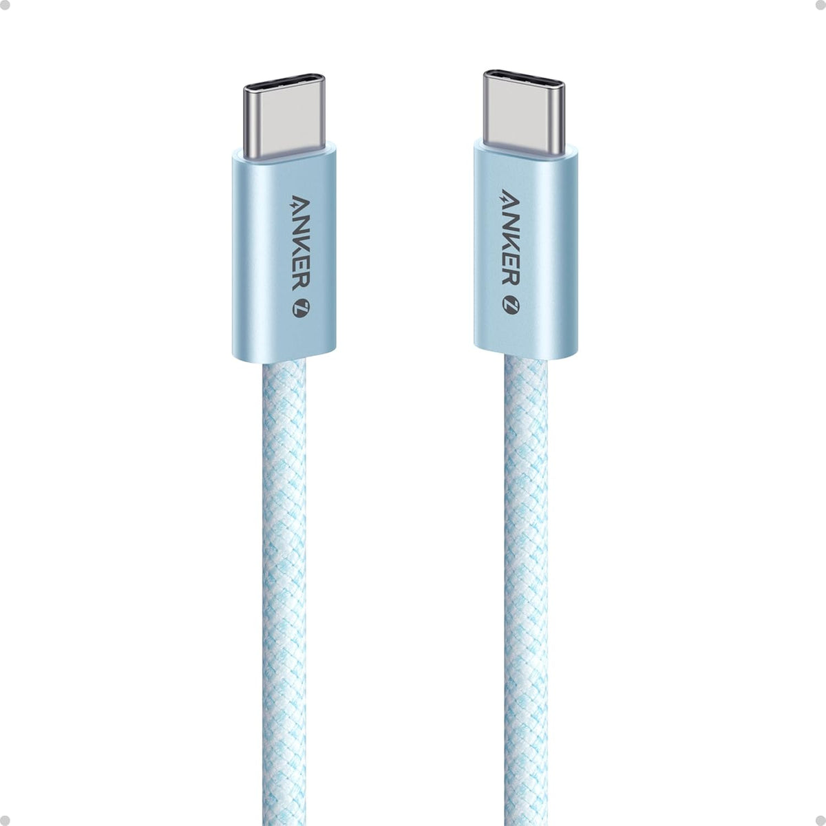 Anker Zolo USB C to USB C Cable, Braided and Dirt-Free Type-C Fast Charging Cable, Slim Connector, for iPhone 17 Series, MacBook (240W) (Pink, 6FT) - Image 12