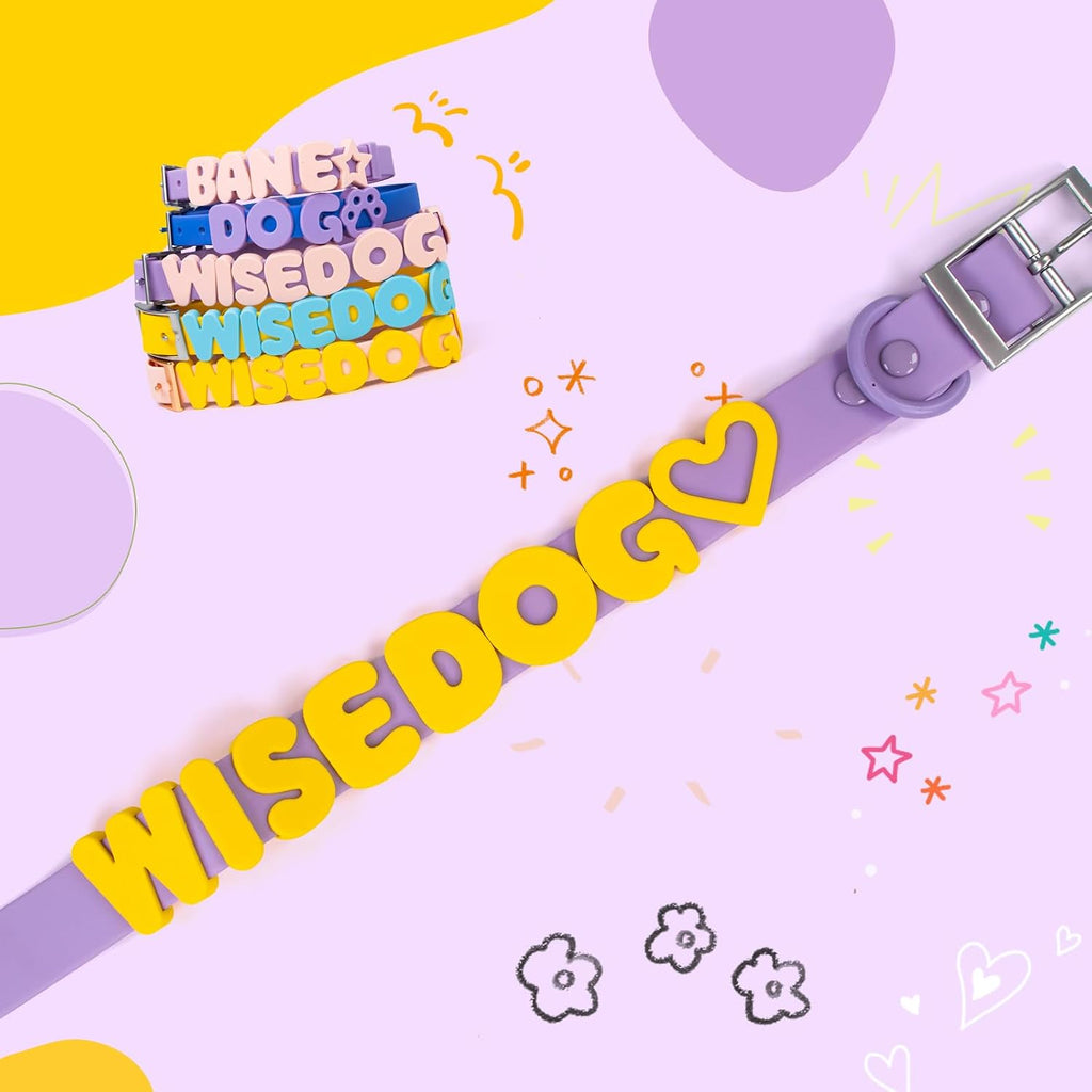 Durable rust proof slide on alphabet tags for pet identification