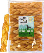 BULLYSTICKS & MORE 6 Inch Beef Collagen Rolls for Dogs (Extra Thick - 4 Count) - Bones for Dogs - Dog Parents Choice - No Hide Beef Cheek Rolls - Image 11