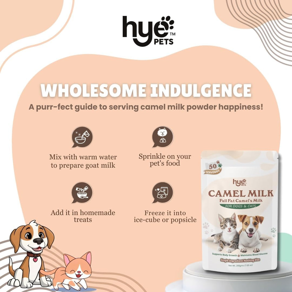 Pet hydration and nutrition mix-in powder imported from the USA.