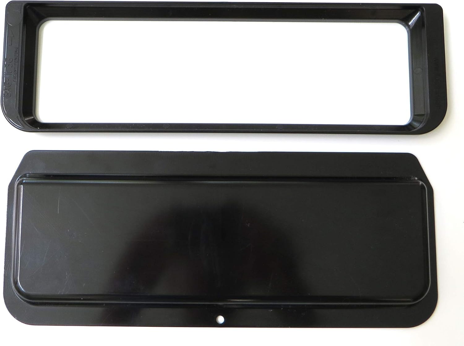 Black plastic Bag-it 3G ring detail for waste management