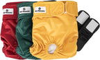 Pet Parents(R) Washable Dog Diapers (3pack) + Extendrs(R) of Durable Doggie Diapers, Premium Dog Diapers Female (Large, Princess) - Image 15