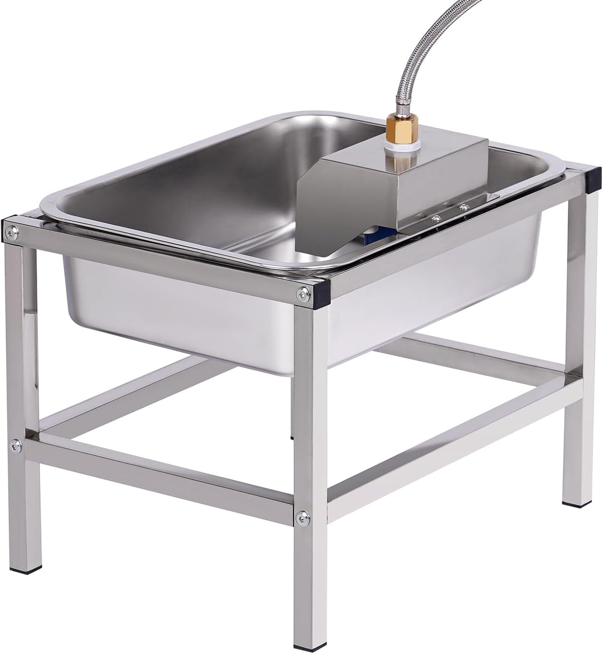 Premium non toxic dog drinking bowl system for multi pet homes