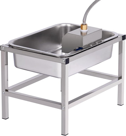 Premium non toxic dog drinking bowl system for multi pet homes