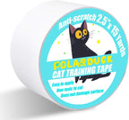 Polarduck Anti Cat Scratch Tape: 4 inches x 30 Yards Cat Training Tape 100% Transparent Clear Double Sided Cat Scratch Deterrent Tape Furniture Protector for Couch, Carpet, Doors, Pet & Kid Safe - Image 10