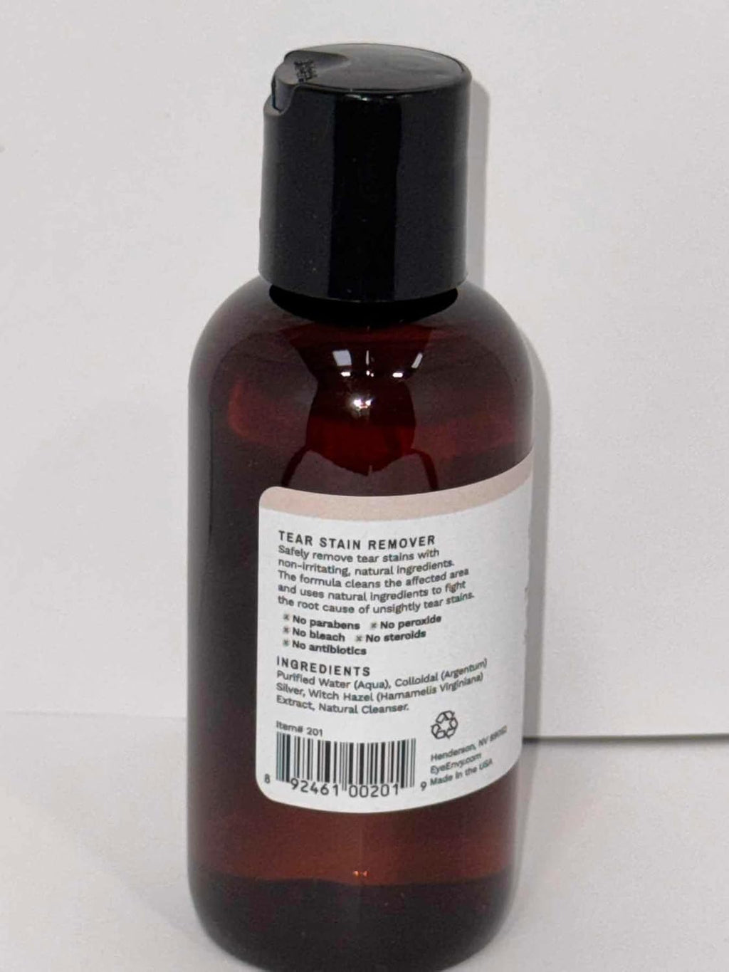 Gentle natural tear stain remover for puppies and dogs