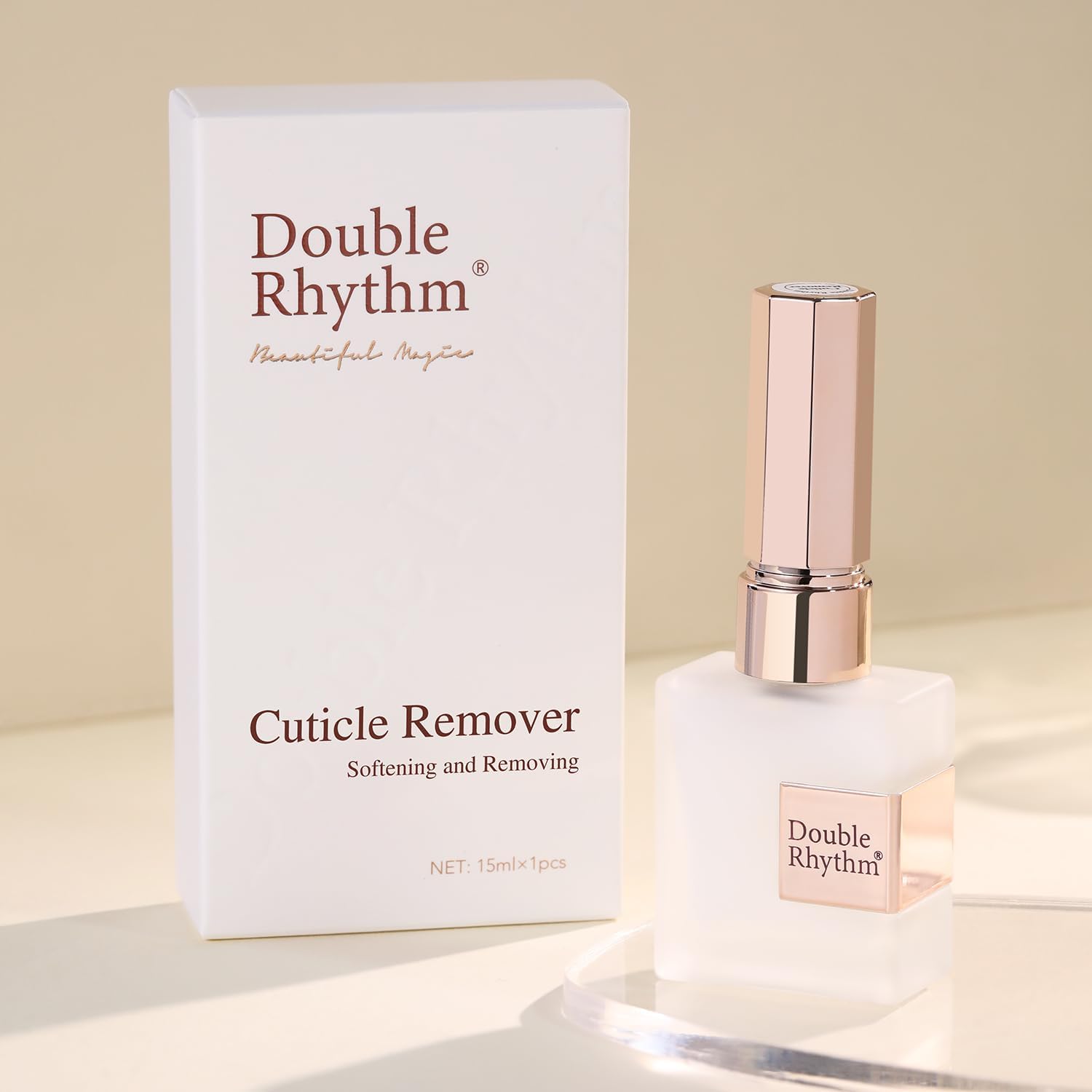 Canni Double Rhythm Cuticle Remover Softener bottle front view