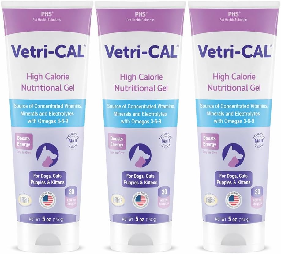 High Calorie Nutritional Gel for Dogs, Cats, Puppies & Kittens - Appetite Booster with Omega 3-6-9, Vitamins A-D-E-B - Recovery & Energy Support - Tasty Malt Flavor - 5 oz Tube - Image 9