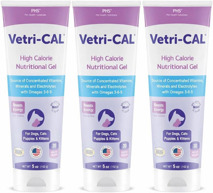High Calorie Nutritional Gel for Dogs, Cats, Puppies & Kittens - Appetite Booster with Omega 3-6-9, Vitamins A-D-E-B - Recovery & Energy Support - Tasty Malt Flavor - 5 oz Tube - Image 9