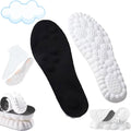 Konenbra 4D Cloud Technology Insoles front view showing black mesh fabric.