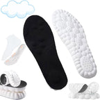Konenbra 4D Cloud Technology Insoles front view showing black mesh fabric.