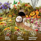 BUCATSTATE 5L Natural Flower & Hamster Bedding Soft Natural Bedding for Hamster Enrichment for Small Pets & Dwarf Syrian Hamsters, Gerbils, Mice - Image 6