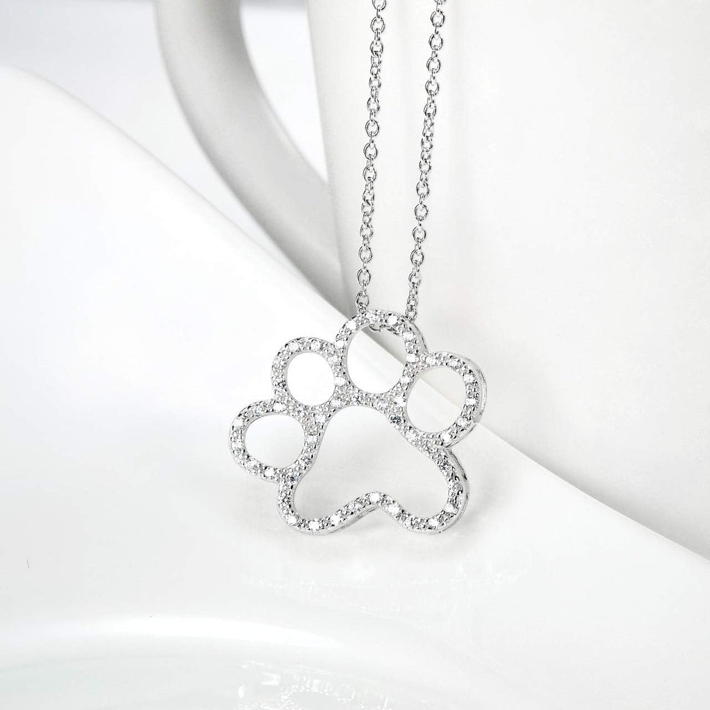 Authentic ONEFINITY pet lover silver jewelry showcasing lobster claw clasp closure