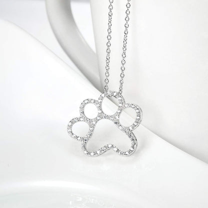 Authentic ONEFINITY pet lover silver jewelry showcasing lobster claw clasp closure