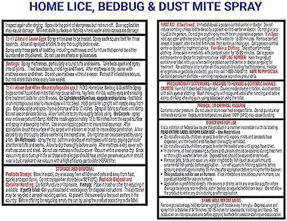 Authentic Rid imported lice treatment for non-washable household items