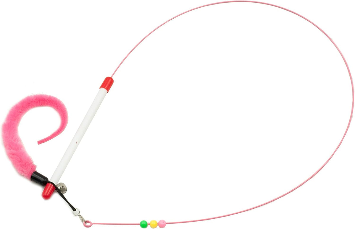 Complete packaging layout of the Fashion's Talk cat toy and replacement pack