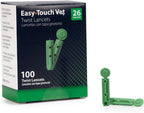 Side view of pet glucose monitoring lancing accessory for ear and paw testing.
