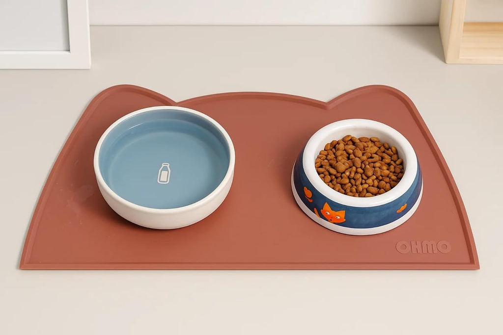 OHMO Cat Food Mat, Silicone Pet Feeding Mat, 18x9.8, Erythrinus - Image 4