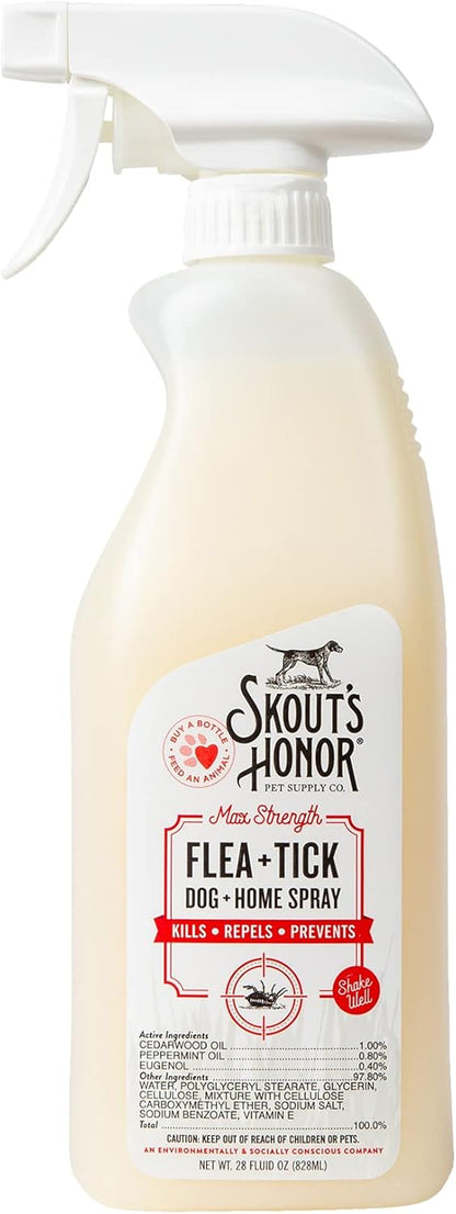Skout's Honor Flea and Tick Shampoo for Dogs - Natural Peppermint & Cedarwood Formula, Helps to Protect from and Against Fleas, Ticks, and Mosquitos, 16 oz - Image 10