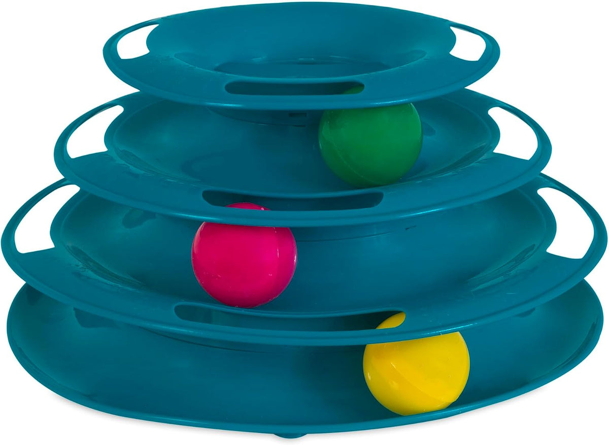 Pet Zone electronic action toy caged canary packaging details showing the battery operated base design