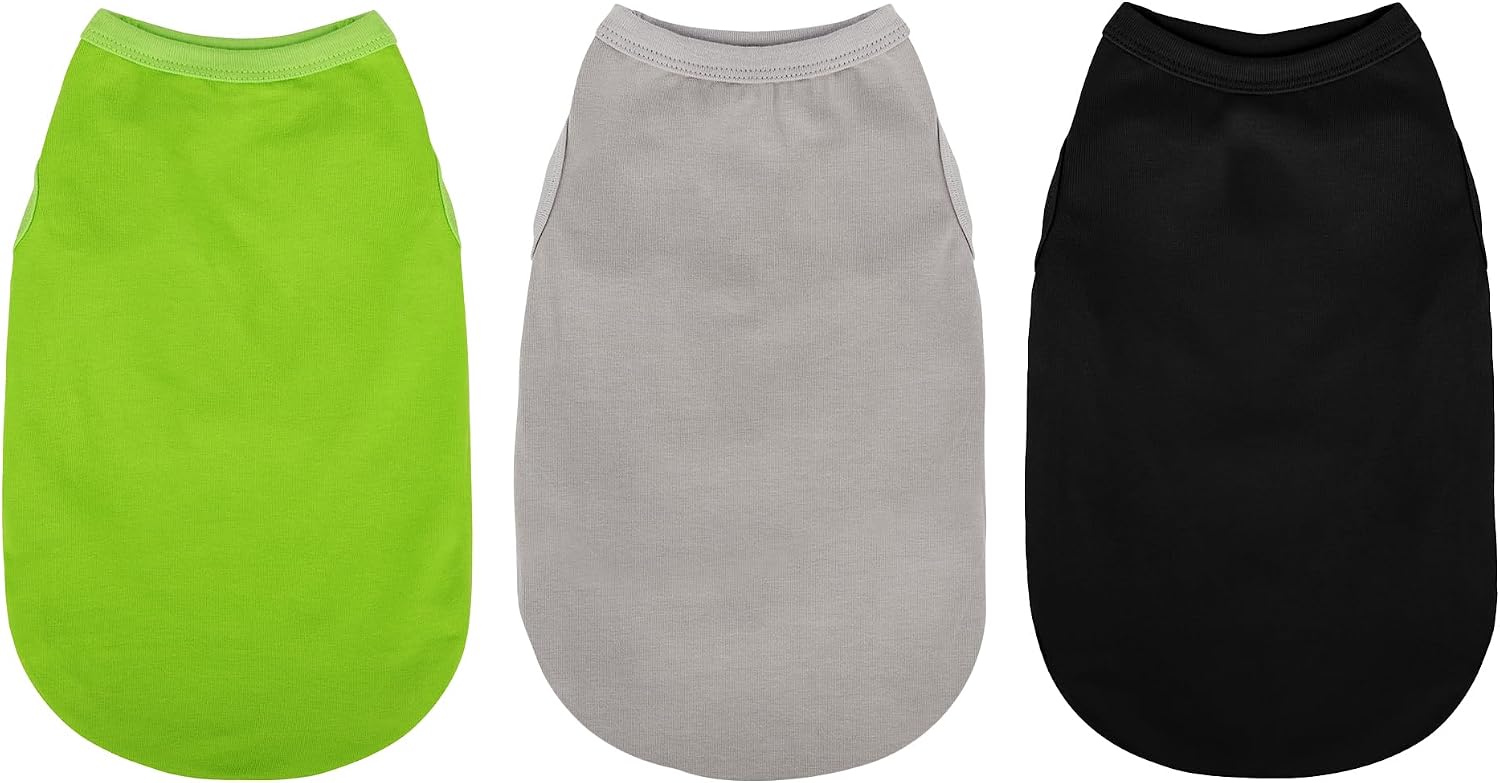 Upgrade Your Pup's Wardrobe: Sleek Solid-Colored Dog Shirt Tank Top, Perfect for Small to Medium Dogs, Offering Simple Style and Comfort Black M - Image 10