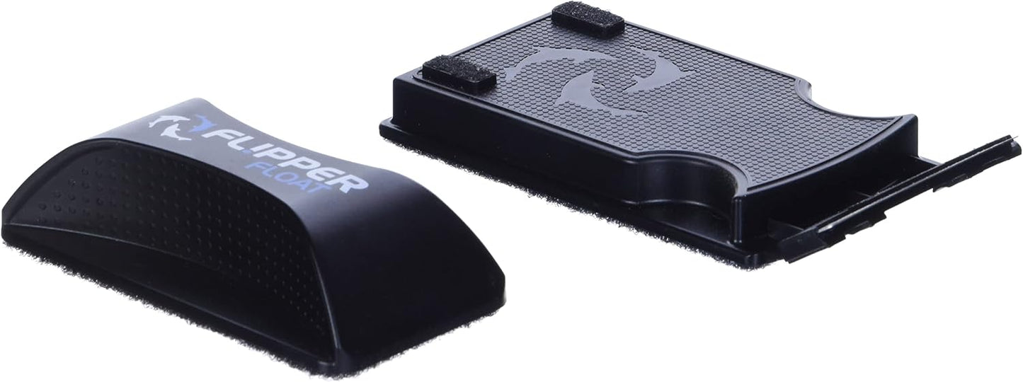 FL!PPER Flipper Cleaner Float front view showing the dual sided magnetic fish tank scraper tool.