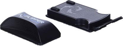 FL!PPER Flipper Cleaner Float front view showing the dual sided magnetic fish tank scraper tool.