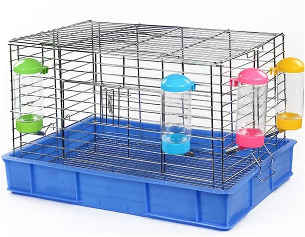 2Pcs 16Oz No Drip Small Animal Water Bottle,Bpa Free Best Water Bottle for Small Pet Bunny Ferret Hamster Rabbit Colors are Random - Image 2