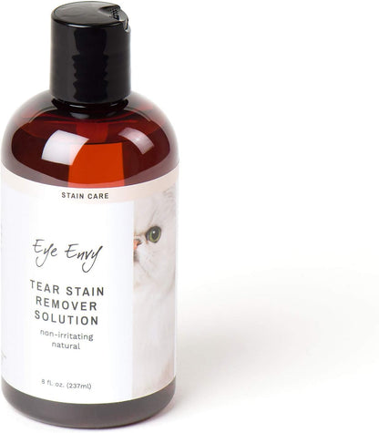 Eye Envy Tear Stain Remover Solution for Cats. Gentle, Natural and Safe. Cleans Tear Stains. Recommended by Breeders, Groomers. Remove Eye Stains from Persians and Exotics. 4 oz. Made in USA - Image 10