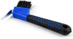 Horse Hoof Pick with Brush, 2-in-1 Hoof Pick for Horses with Soft Grip Rubber Handle, Grooming Brush Tool for Horse Grooming Supplies(Purple) - Image 9